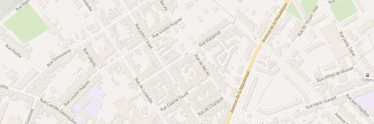 Plan du 28 Rue Massenet à Saint-Quentin