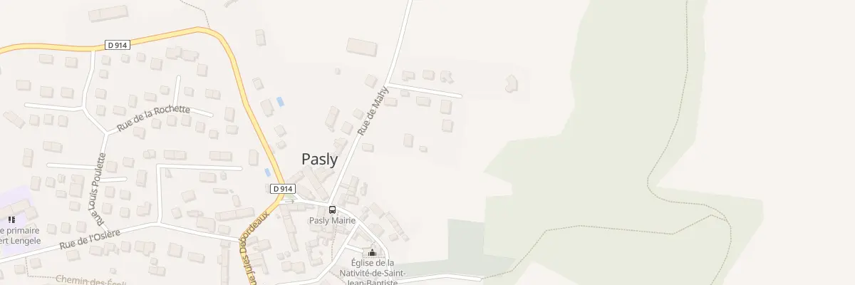 Plan du 8 Rue de Mahy à Pasly