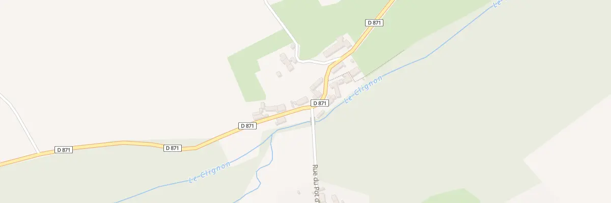 Plan du 3 Rue de la Montagne à Monthiers