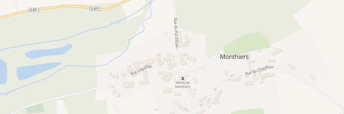 Plan du 3 Rue du Pot d’Etain à Monthiers