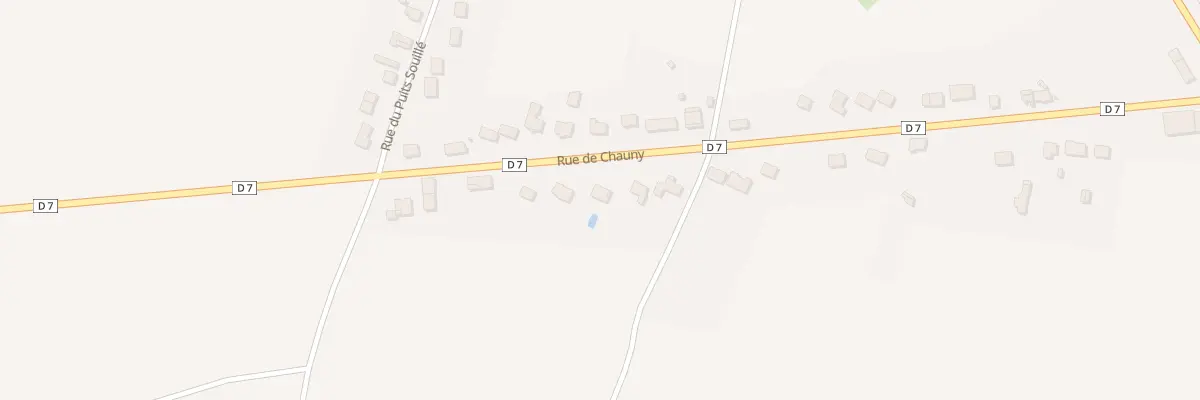 Plan du 24 Rue de Chauny à Amigny-Rouy