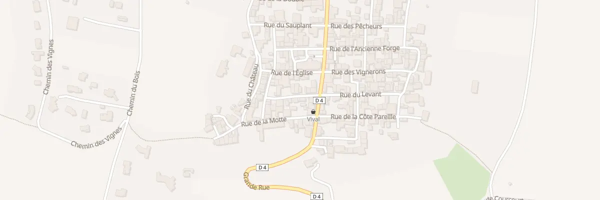 Plan du 5 Rue du Chantoux à Beauregard-l’Évêque