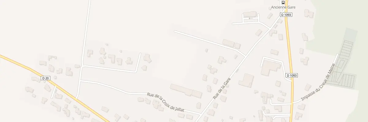Plan du 12 Rue de la Gare à Joze