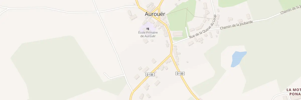 Plan du 4 Rte de Villeneuve à Aurouër