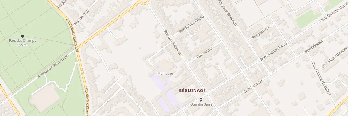 Plan du 112 Rue de Mulhouse à Saint-Quentin