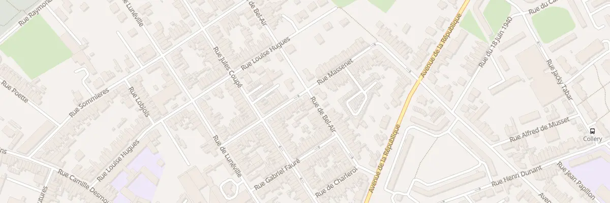 Plan du 34 Rue Massenet à Saint-Quentin