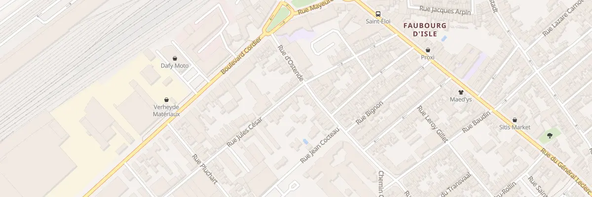 Plan du 47 Rue Jules César à Saint-Quentin