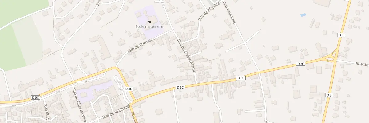 Plan du 5 Rue du Chene Martin à Saint-Julien-du-Sault