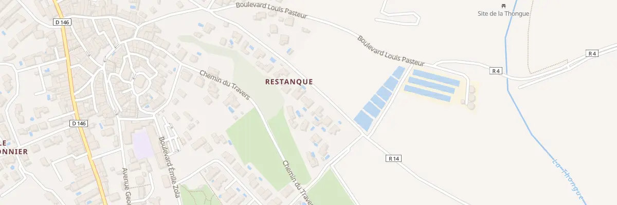 Plan du 15 Chem de Pouzac à Abeilhan