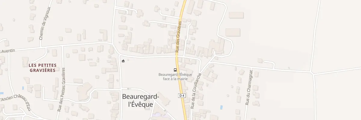Plan du 76 Gr Grande Rue à Beauregard-l’Évêque