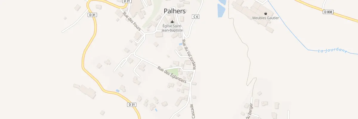 Plan du 5045 Rue des Charmilles à Palhers