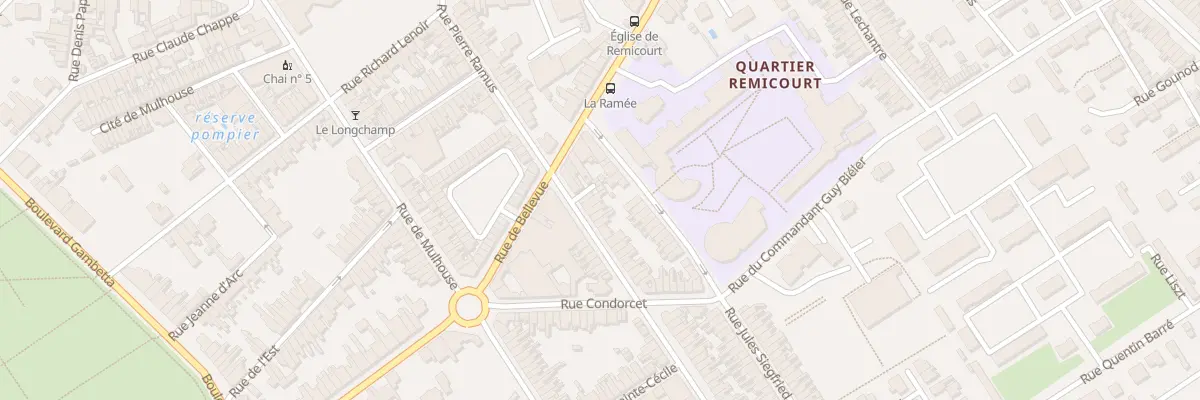 Plan du 41 Rue Pierre Ramus à Saint-Quentin