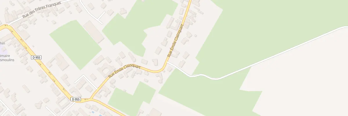 Plan du 18 Rue Emile Clainquart à Mouchin
