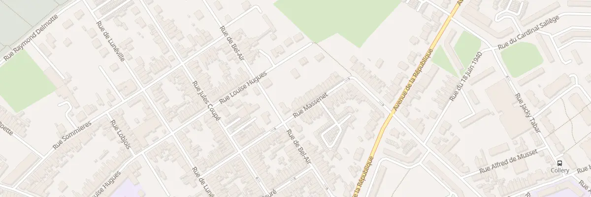Plan du 43 Rue Massenet à Saint-Quentin