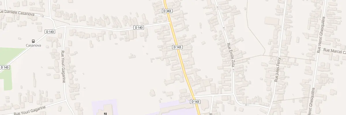 Plan du 23 Rue Jules Guesde à Fenain
