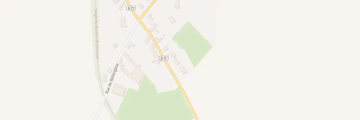 Plan du 35 Rue des Buttes à Joncourt