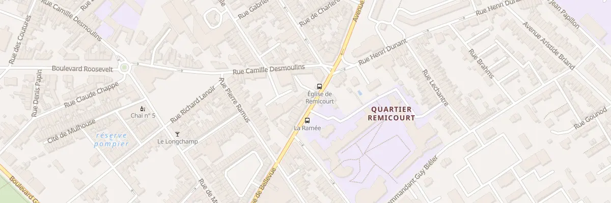 Plan du 15 Rue de Bellevue à Saint-Quentin