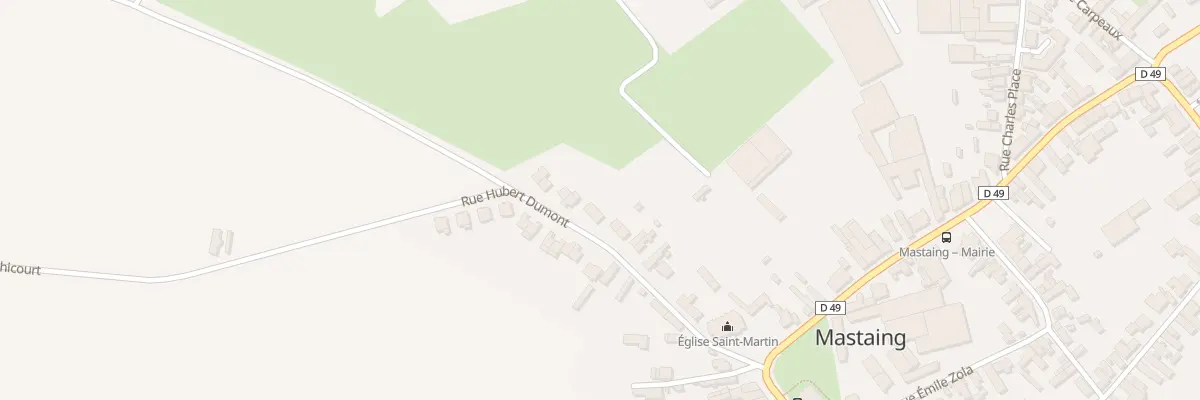 Plan du 22 Rue Hubert Dumont à Mastaing