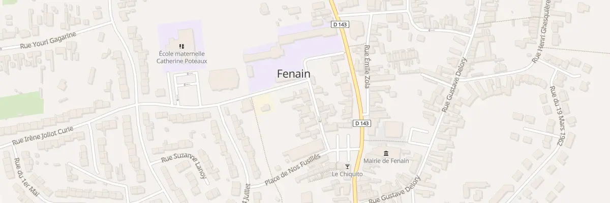 Plan du 7 Rue Irene Joliot Curie à Fenain