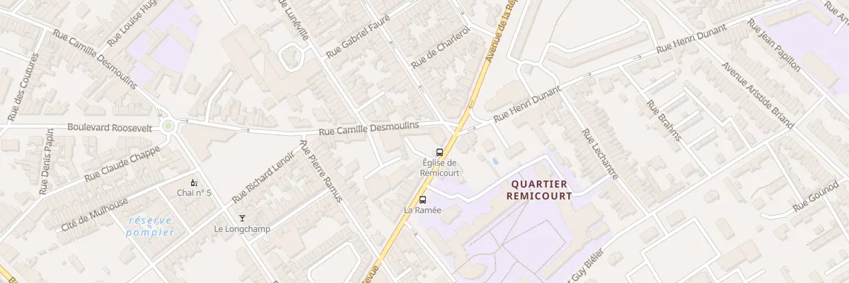 Plan du 19 Rue de Bellevue à Saint-Quentin