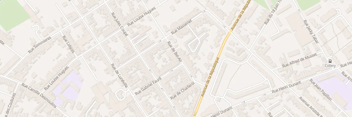 Plan du 21 Rue de Bel Air à Saint-Quentin