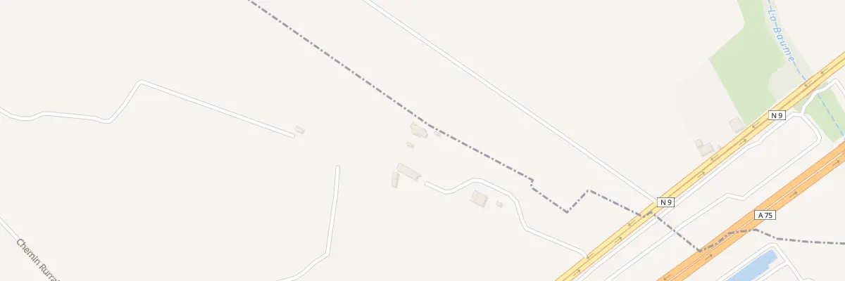 Plan du 5705 Rte de Pezenas Rn 9 à Béziers