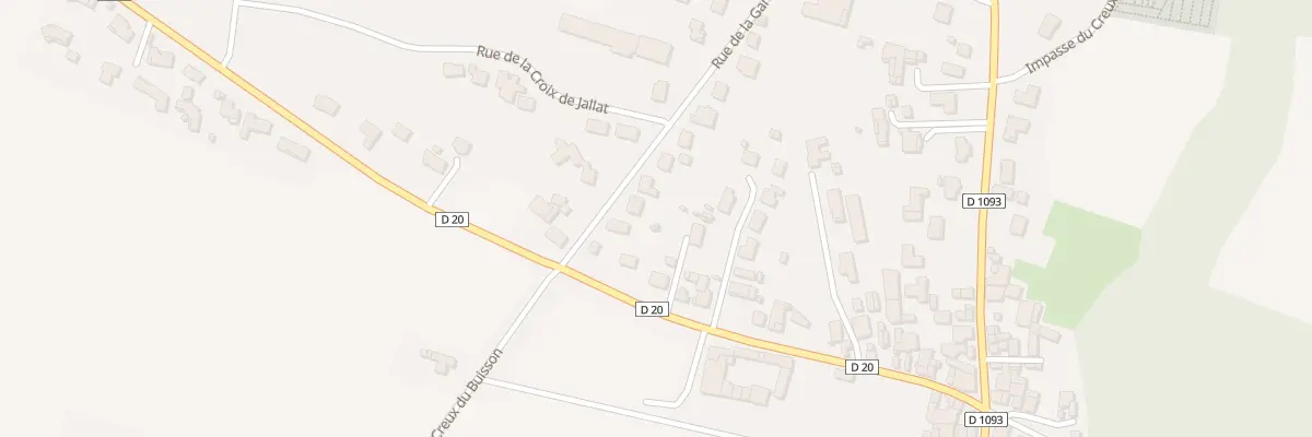 Plan du 21 Rue de la Gare à Joze