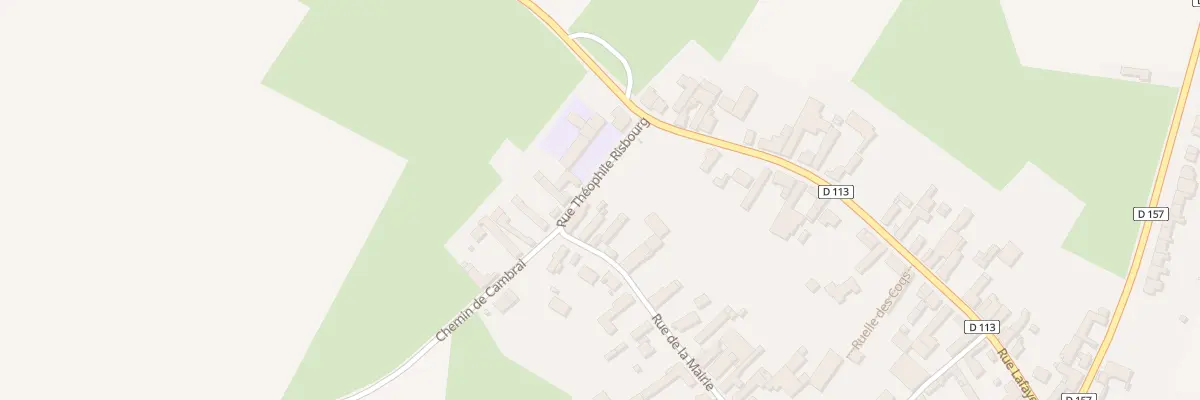 Plan du 34 Rue de la Mairie à Cauroir