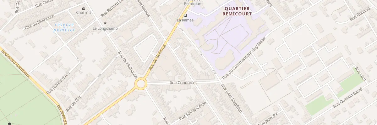 Plan du 53 Rue Pierre Ramus à Saint-Quentin