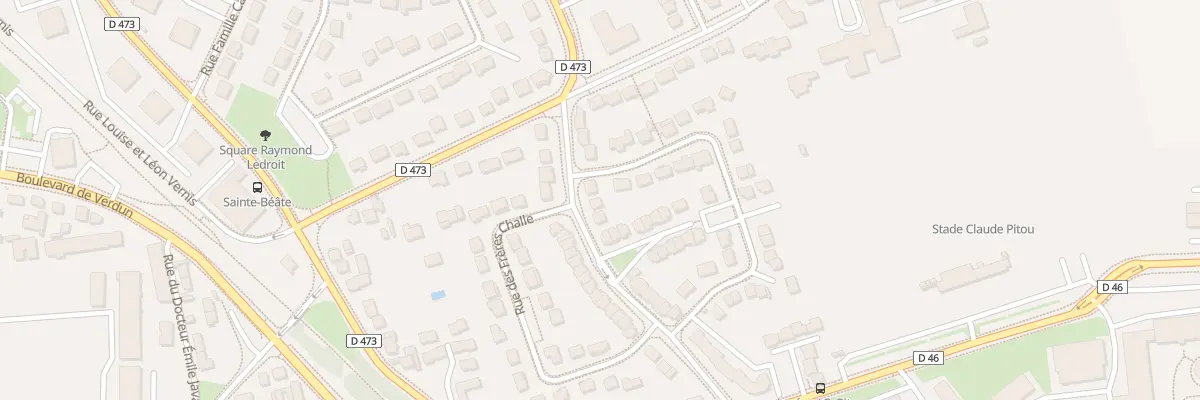 Plan du 44 Rue Jean de Larebeyrette à Sens