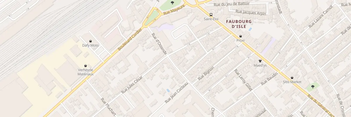 Plan du 27 Rue d’Ostende à Saint-Quentin