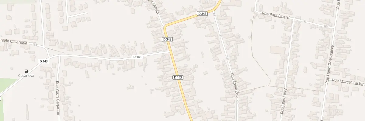 Plan du 32 Rue Jules Guesde à Fenain