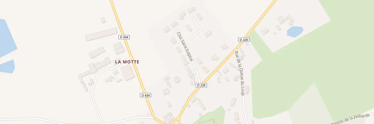Plan du 4 Clos Saint - Sulpice à Aurouër