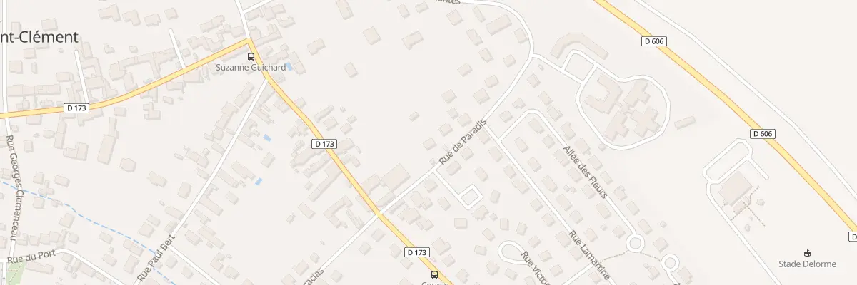 Plan du 3 Rue de Paradis à Saint-Clément