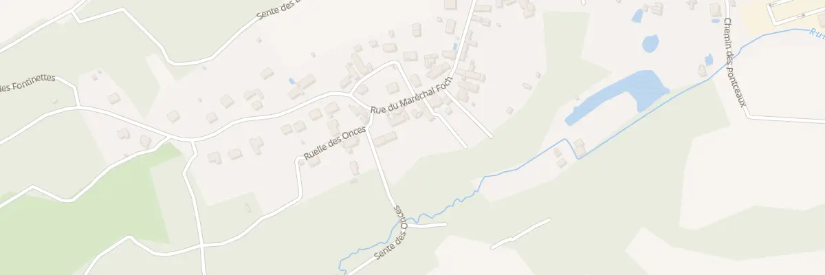 Plan du 895 Rue du Maréchal Foch à Courmelles