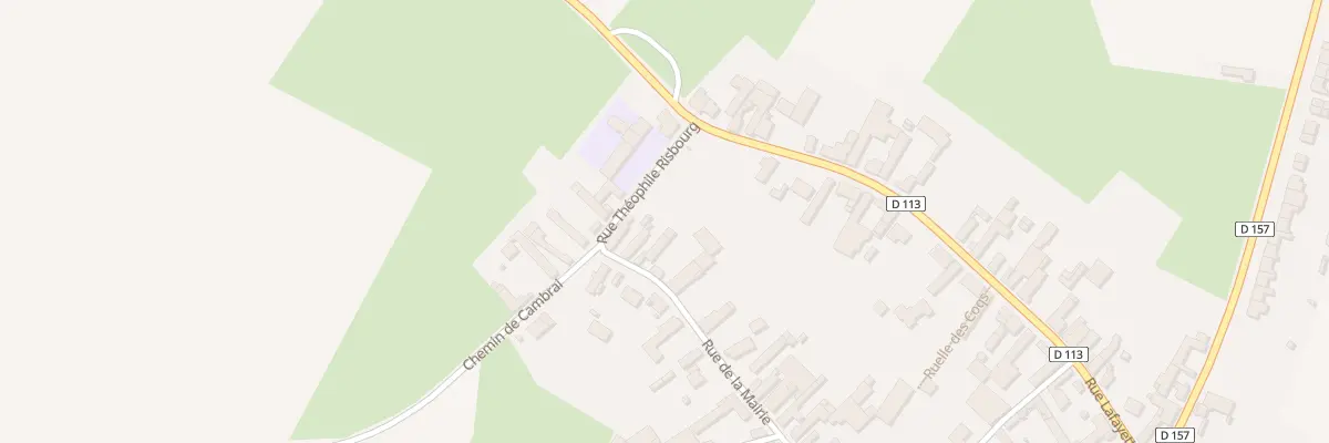 Plan du 32 Rue de la Mairie à Cauroir