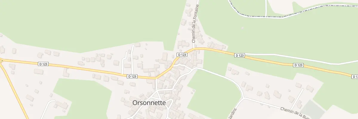 Plan du 10 Rue Main Forte à Nonette-Orsonnette
