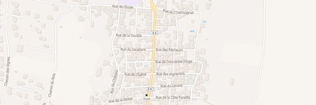 Plan du 32 Gr Grande Rue à Beauregard-l’Évêque