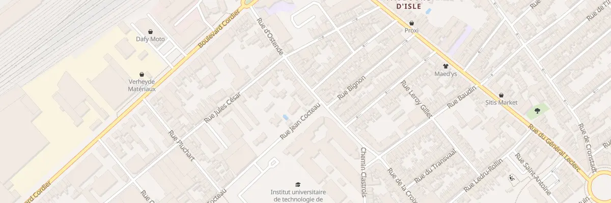 Plan du 44 Rue d’Ostende à Saint-Quentin