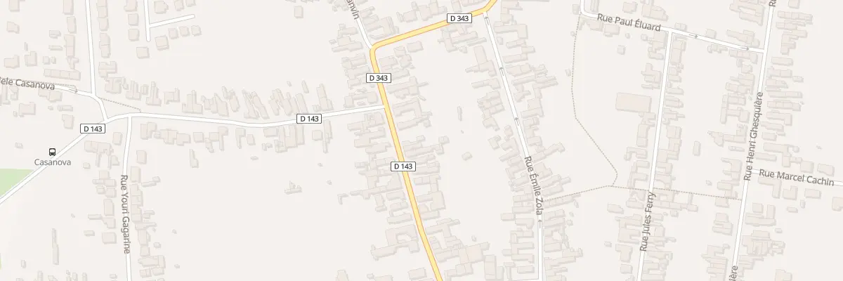 Plan du 30 Rue Jules Guesde à Fenain