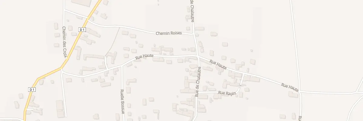 Plan du 18 Rue Haute à Soisy-Bouy