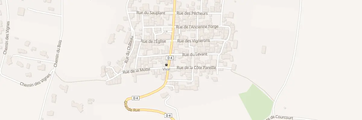 Plan du 8 Rue du Levant à Beauregard-l’Évêque