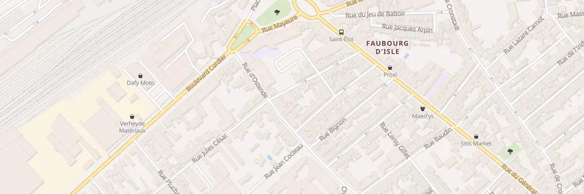 Plan du 39 Rue Jules César à Saint-Quentin