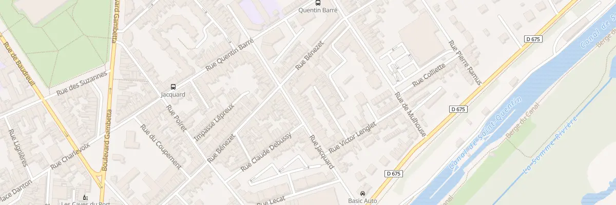 Plan du 5N Rue Victor Lenglet à Saint-Quentin