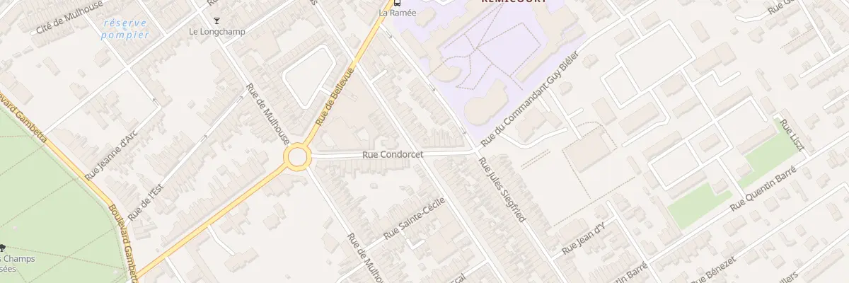 Plan du 67 Rue Pierre Ramus à Saint-Quentin