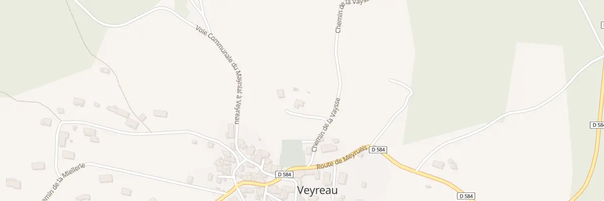 Plan du 5179 La Vaysse à Veyreau