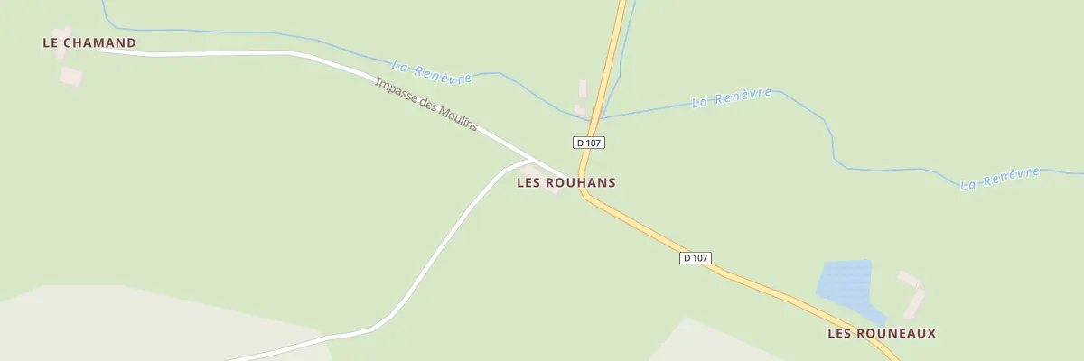Plan du 57 Les Rouhans à Nolay