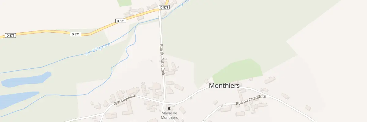 Plan du 4 Rue du Pot d’Etain à Monthiers