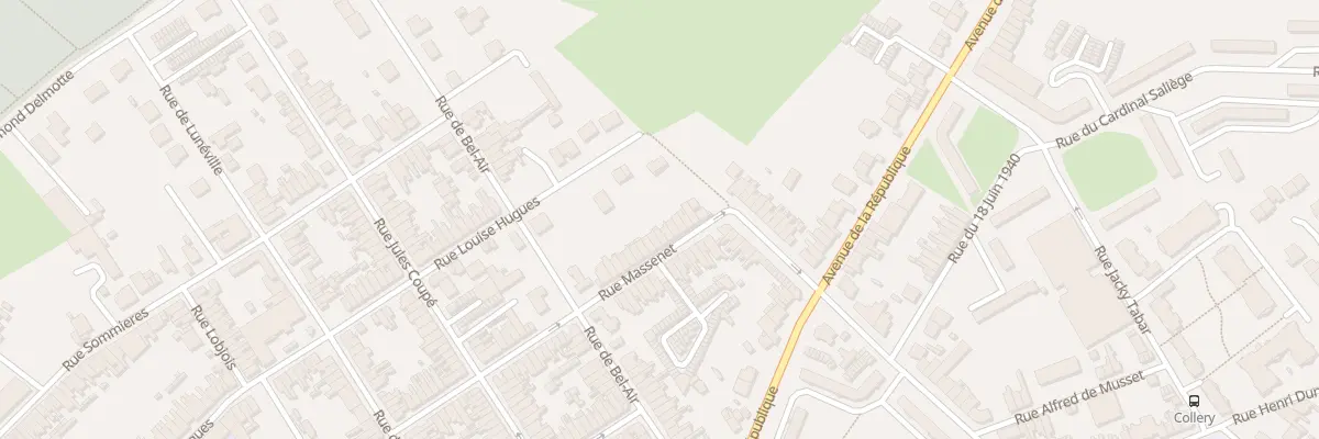Plan du 61 Rue Massenet à Saint-Quentin