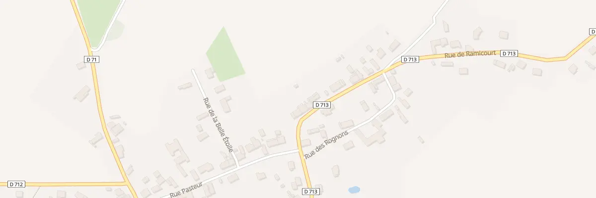 Plan du 24 Rue de Ramicourt à Joncourt